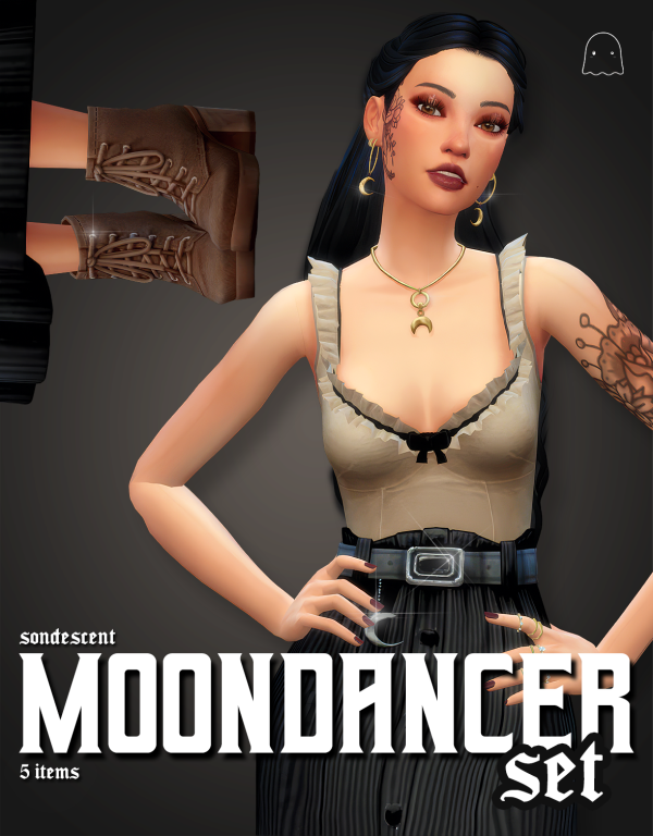 Maxis Match MOONDANCER SET by simsfinds - The Sims 4 Custom Content