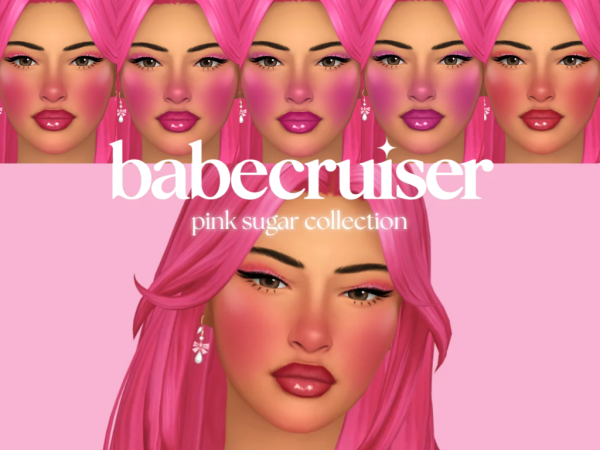 Maxis Match PINK SUGAR COLLECTION by babecruiser - The Sims 4 Custom Content