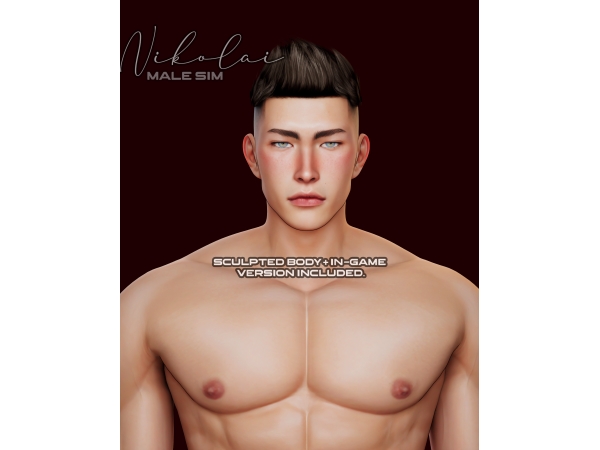 Mix Nikolai Male Sim - The Sims 4 Custom Content