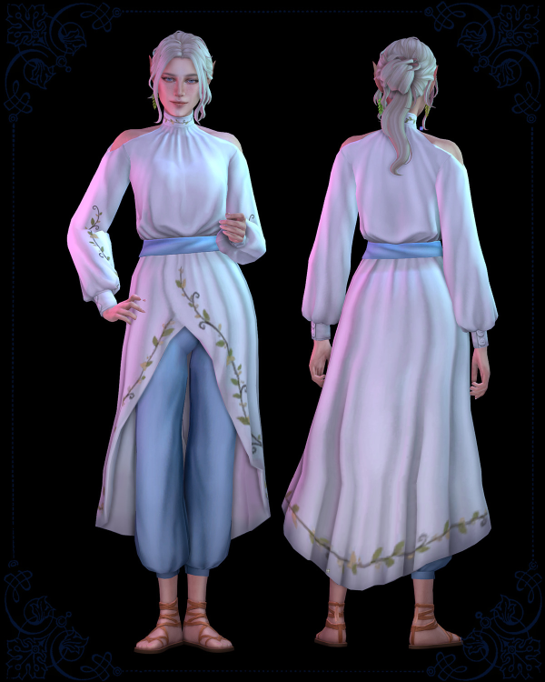 Maxis Match Diona by simsfinds - The Sims 4 Custom Content