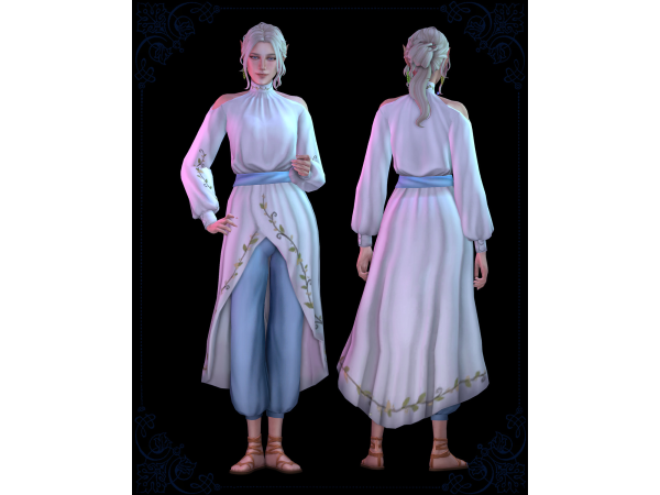 Maxis Match Diona by moriel - The Sims 4 Custom Content