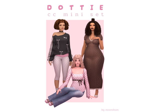 Maxis Match dottie by moorshum - The Sims 4 Custom Content
