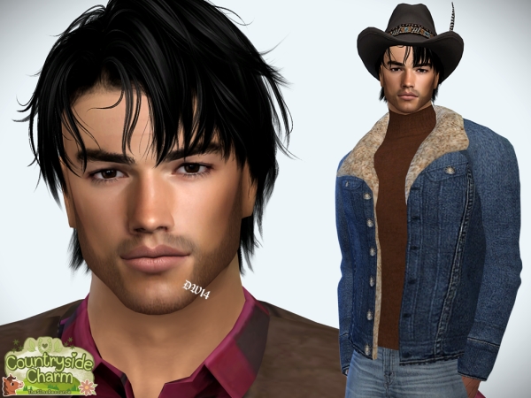 Mix Countryside Charm Jasper Rhodes - The Sims 4 Custom Content