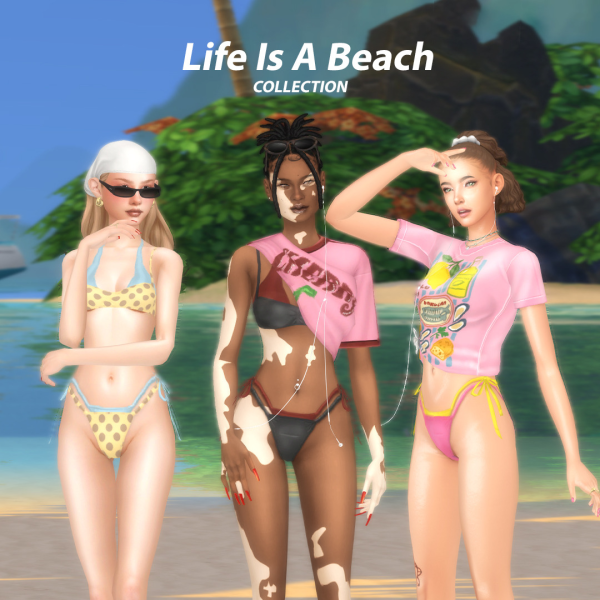 Maxis Match Life is a Beach Collection by simsfinds - The Sims 4 Custom Content