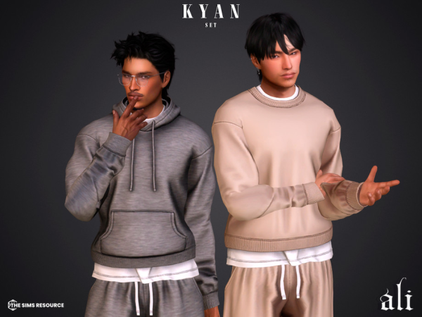 Mix KYAN set by ali1 - The Sims 4 Custom Content