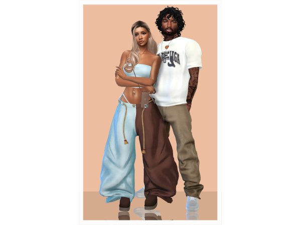 Maxis Match Zendaya Cole Lookbook - The Sims 4 Custom Content