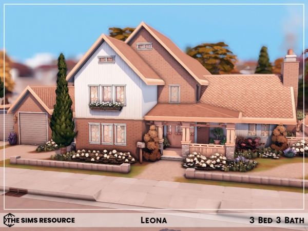Maxis Match Leona Nocc - The Sims 4 Custom Content