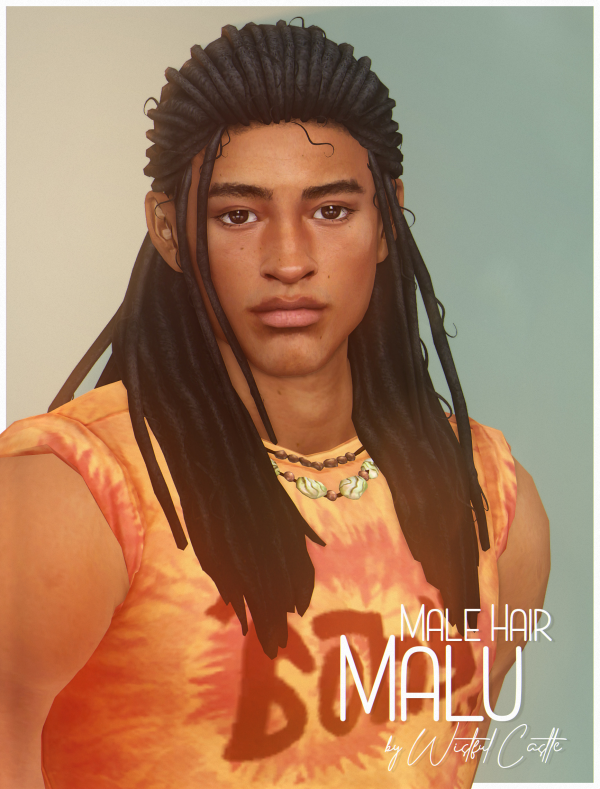 Maxis Match Malu Hair by simsfinds - The Sims 4 Custom Content