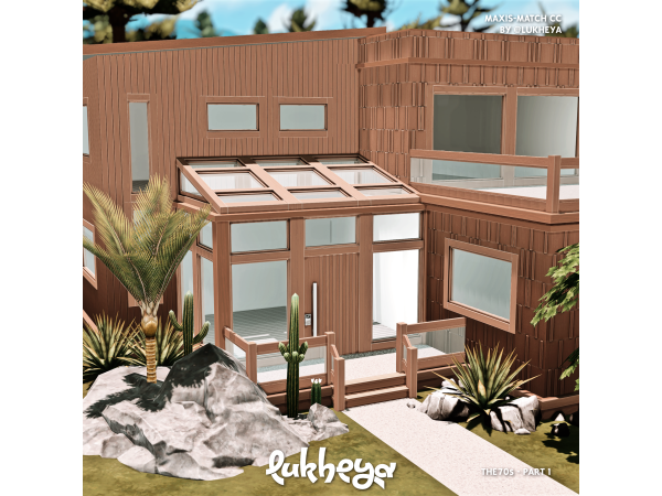 Maxis Match THE70s Part 1 Doors Windows by lukheya - The Sims 4 Custom Content