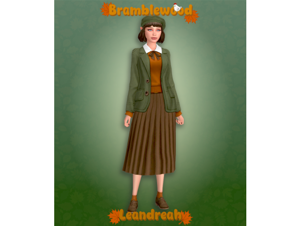 Maxis Match Bramblewood Collection Reveal by leandreahsims4cc - The Sims 4 Custom Content