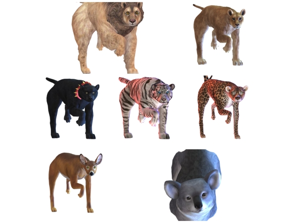 Maxis Match Zoo - The Sims 4 Custom Content