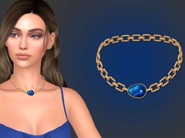 Sims 4 Emi Gemstone Necklace