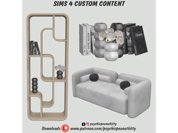 Mix Living Room - The Sims 4 Custom Content