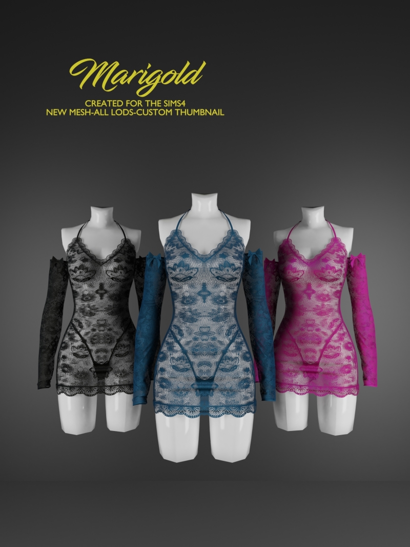 Alpha MARIGOLD TS4_BIANCA by marigoldsims - The Sims 4 Custom Content