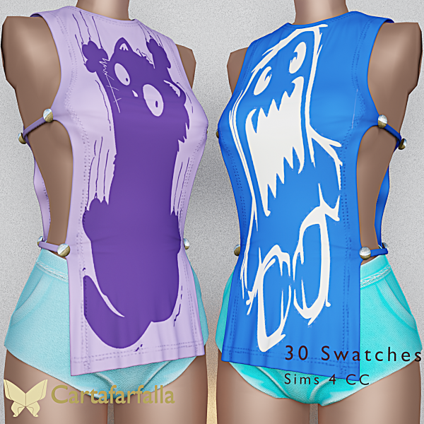 Alpha Cartafarfalla KIVORA by cartafarfalla - The Sims 4 Custom Content
