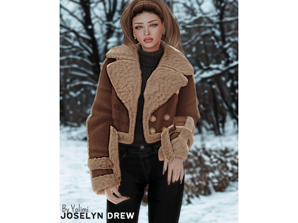 Alpha Joselyn Drew by Yolimi - The Sims 4 Custom Content