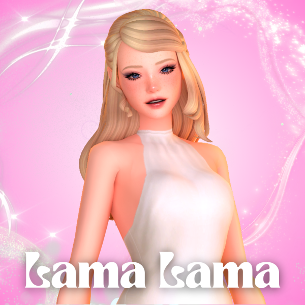 Maxis Match Hair Tamika by simsfinds - The Sims 4 Custom Content