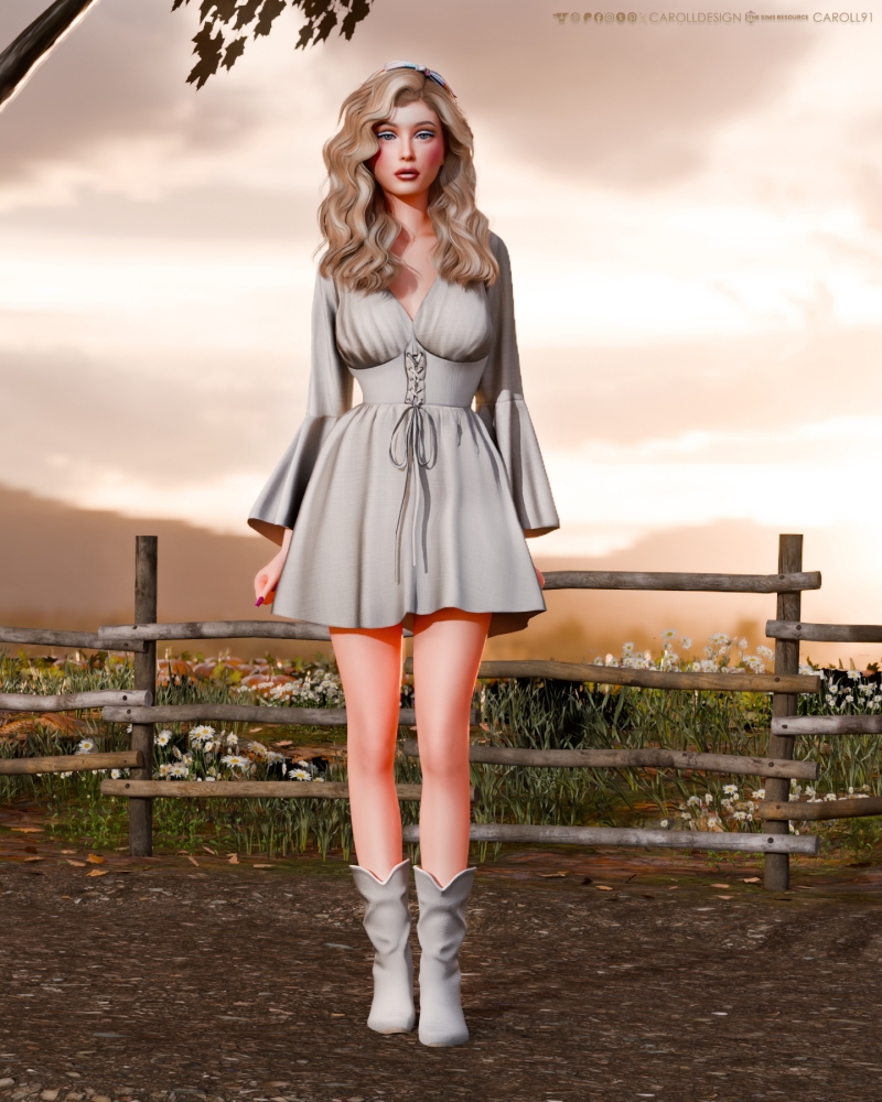 Alpha Jolene Major by carolldesign - The Sims 4 Custom Content