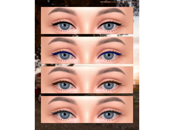 Sims 4 Countryside Charm Jolene Eyeliner HQ