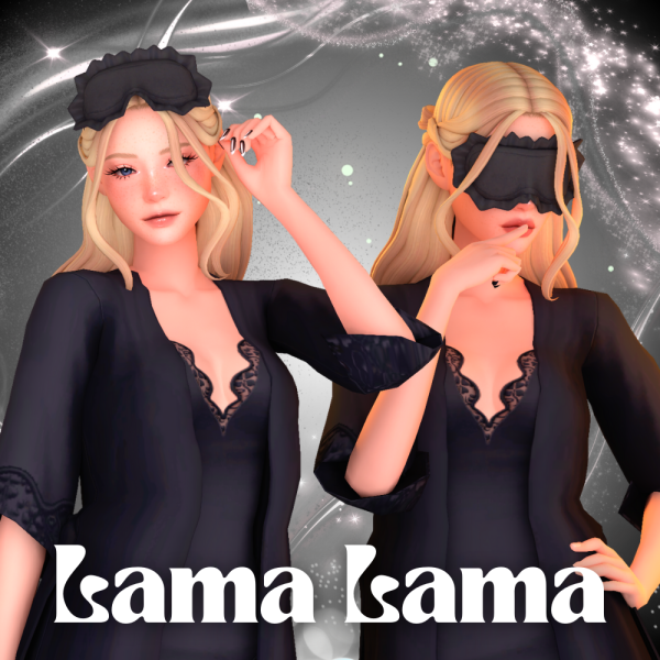 Maxis Match Sleep mask by simsfinds - The Sims 4 Custom Content