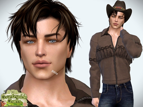 Mix Countryside Charm Cody Sinclair - The Sims 4 Custom Content