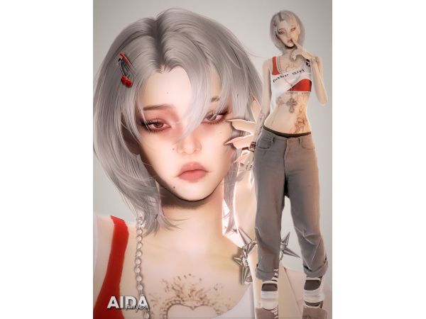 Alpha Aida by ruoyeqsims - The Sims 4 Custom Content