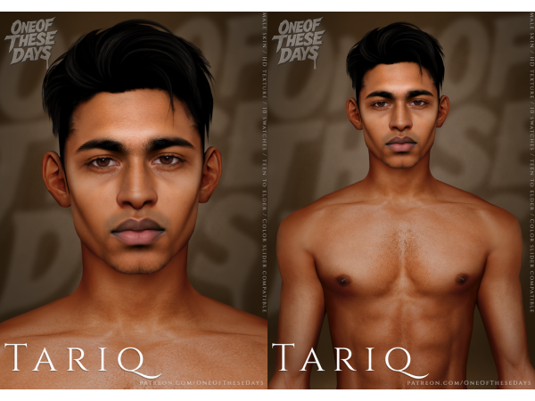 Alpha Tariq SKINSKINOVERLAY facemask tray files - The Sims 4 Custom Content