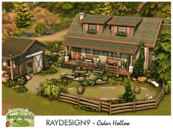 Sims 4 Cedar Hollow by RayDesign9
