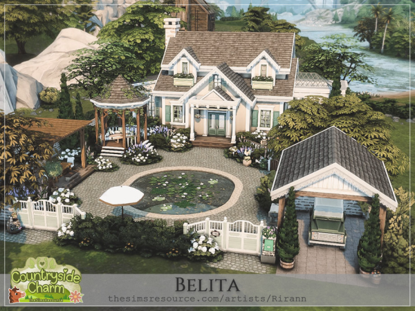Maxis Match Countryside Charm Belita No by Rirann - The Sims 4 Custom Content