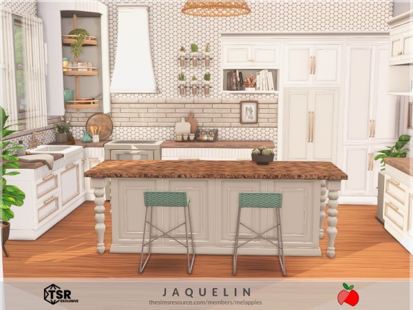 Mix Jaquelin kitchen - The Sims 4 Custom Content