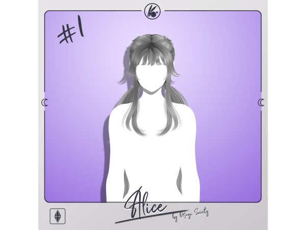 Sims 4 Alice Hair