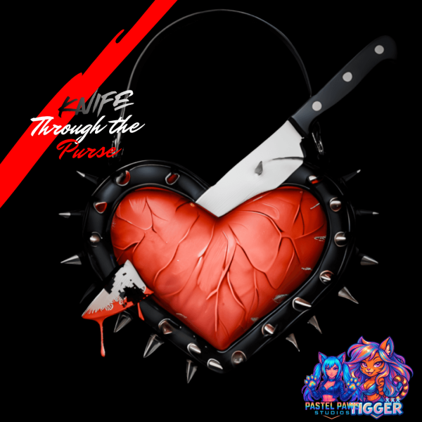 Alpha Knife Through the Heart Purse by simsfinds - The Sims 4 Custom Content