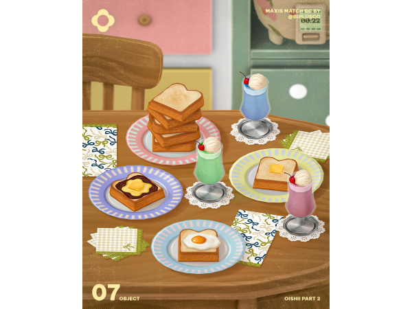 Sims 4 Oishii - Part 2 by BIplusCO