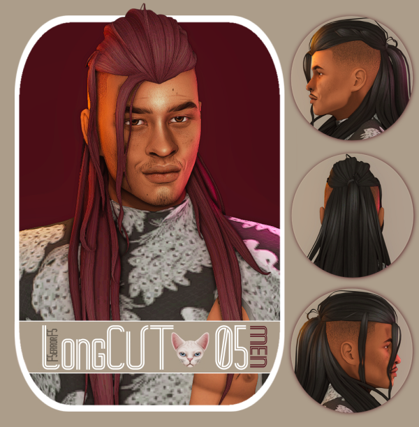 Maxis Match Random hairstyles_4 by simsfinds - The Sims 4 Custom Content