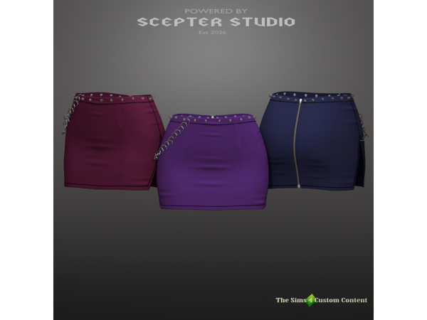 Sims 4 Angelia Skirt by Scepter