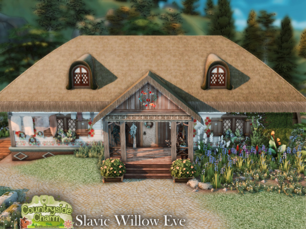 Maxis Match Slavic Willow Eve l only TSR - The Sims 4 Custom Content