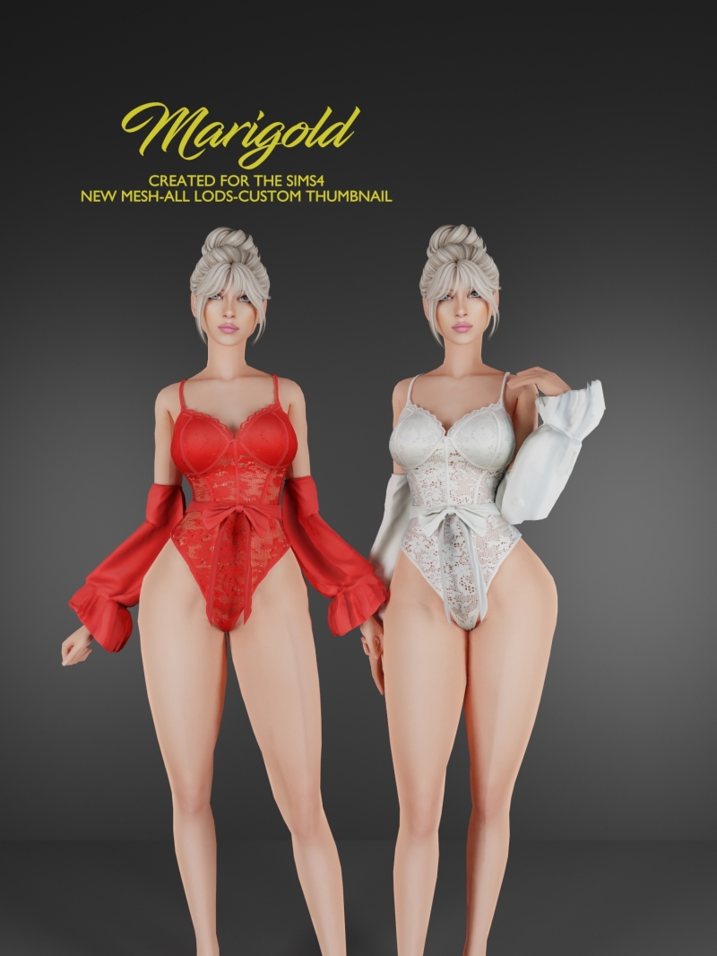 Alpha MARIGOLD TS4_ALEA by marigoldsims - The Sims 4 Custom Content