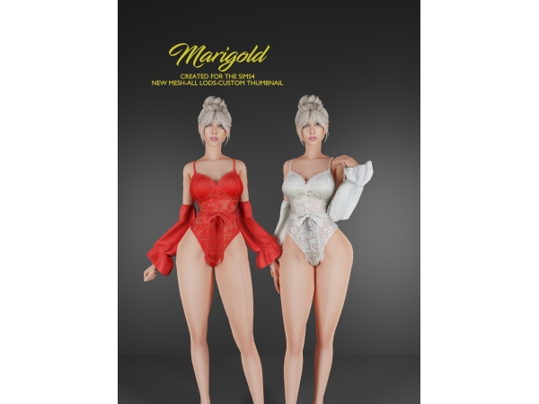 Alpha MARIGOLD TS4_ALEA - The Sims 4 Custom Content
