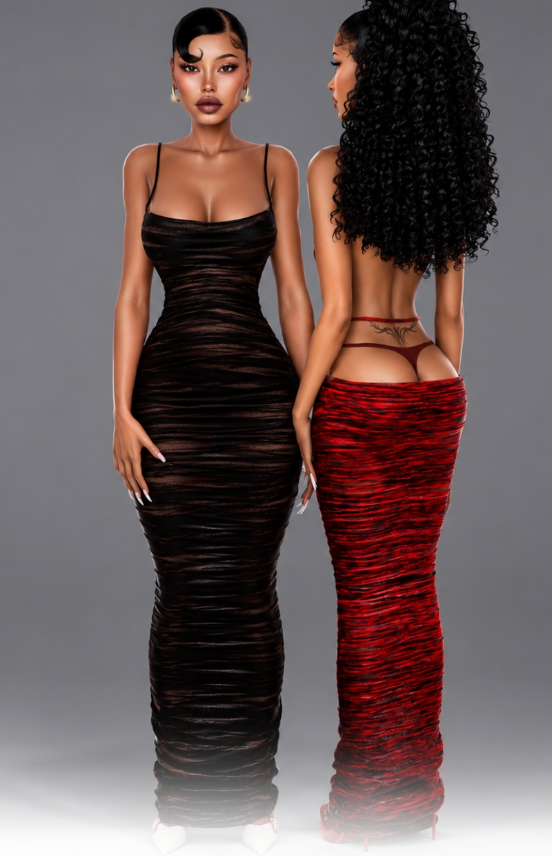 Alpha SAWADA DRESS by ziimp - The Sims 4 Custom Content