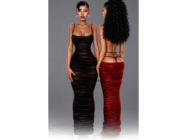 Sims 4 SAWADA DRESS