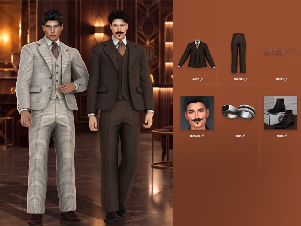 Alpha Vincent Lookbook - The Sims 4 Custom Content