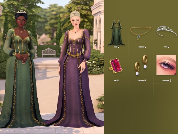 Maxis Match Olena Lookbook - The Sims 4 Custom Content