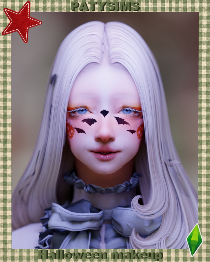 Alpha Halloween Makeup by patysims - The Sims 4 Custom Content