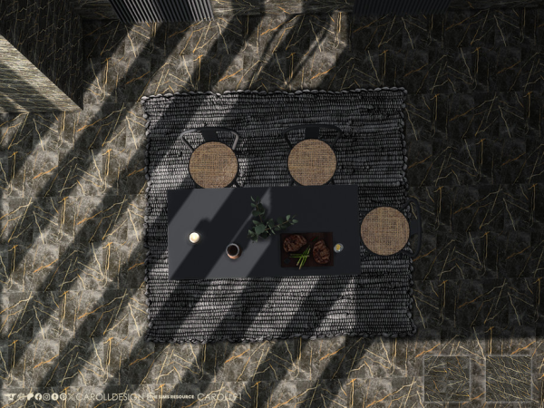 Sims 4 Marmo Nero Floor