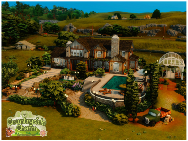 Maxis Match MM Country Beauty by Merin_Martini - The Sims 4 Custom Content
