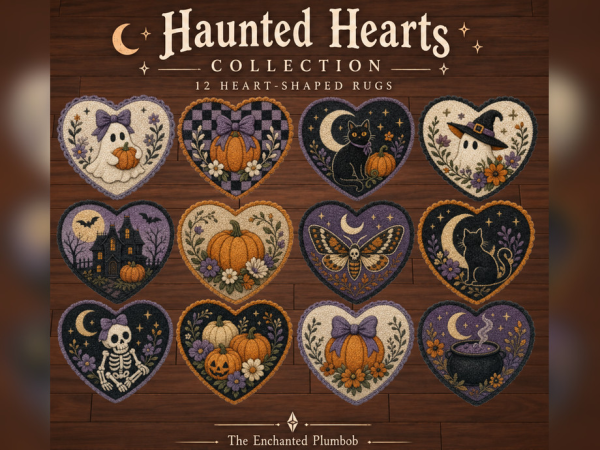 Alpha The Haunted Hearts Collection by LowElfEsteem - The Sims 4 Custom Content