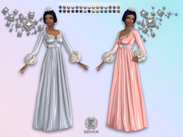 Sims 4 ErinAOK Womens Marida Gown 100226