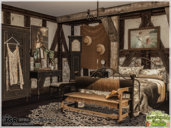 Sims 4 Inga II - Bedroom