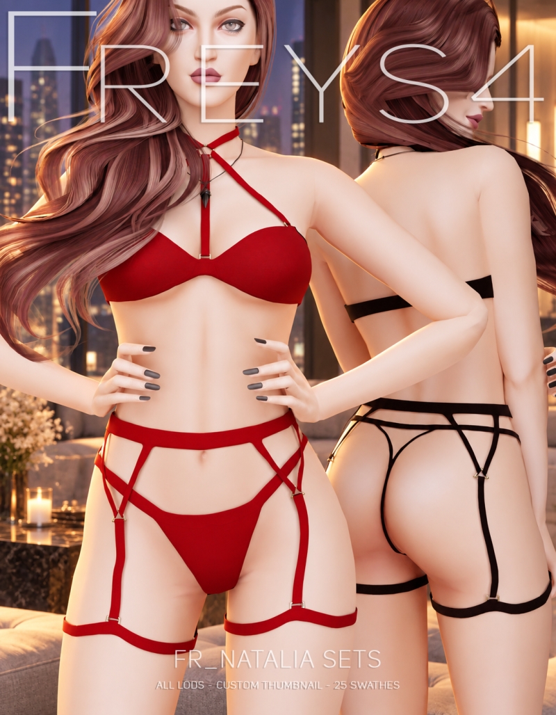 Alpha FR_Natalia Sets by freys4 - The Sims 4 Custom Content