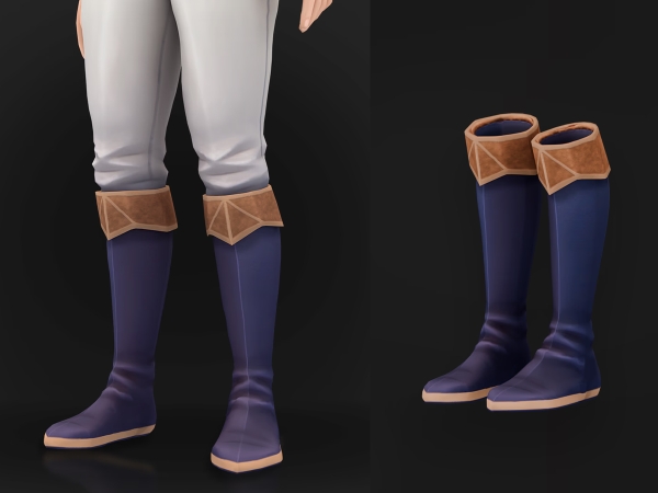 Sims 4 Theo Boots